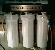 Pure water processing unit
