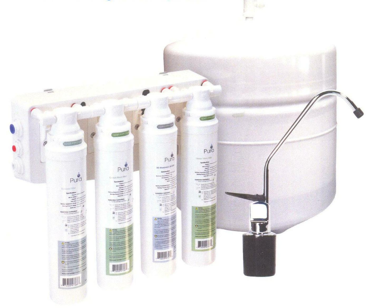 Top of the line 5 stage purification water filter, removes arsenic